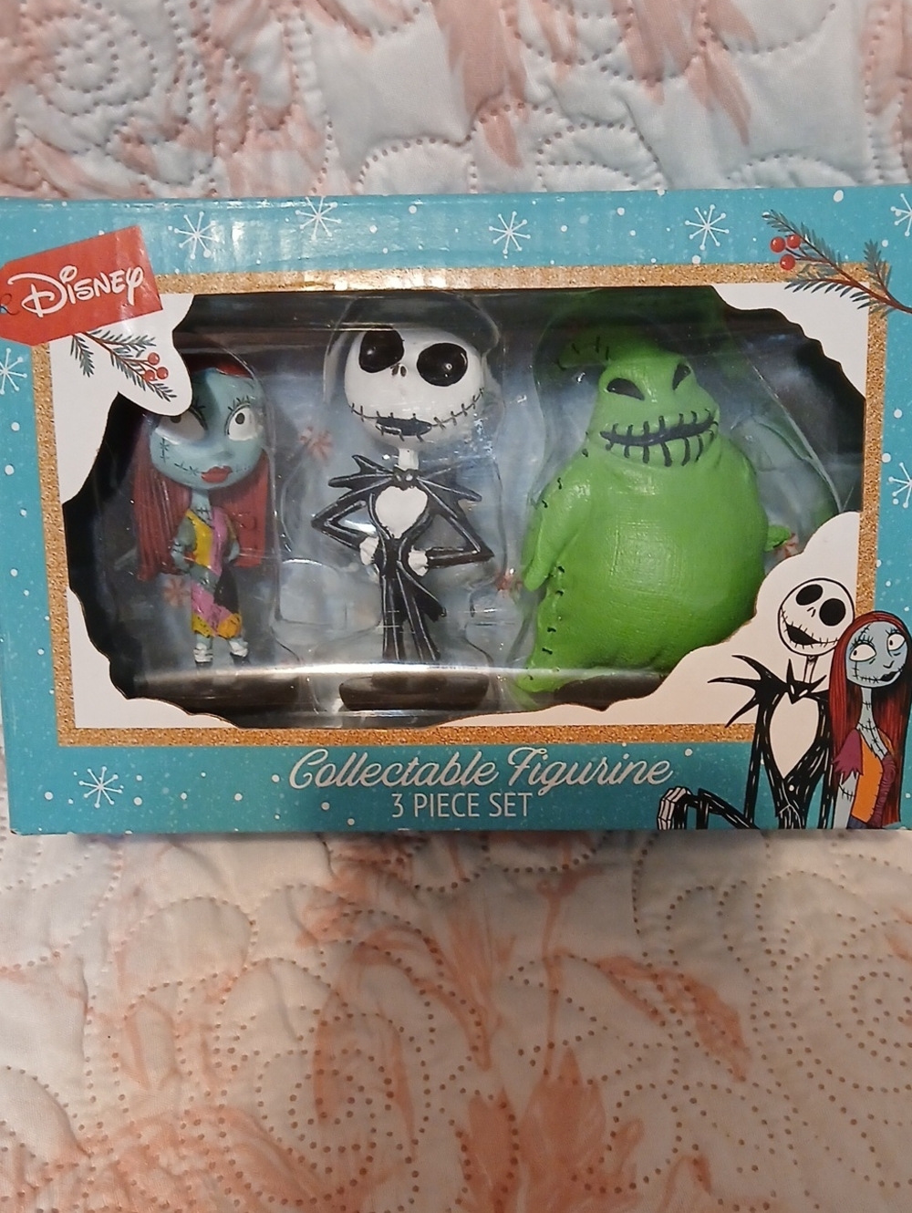 Nightmare Before Christmas 3 Piece Resin Figurine Set